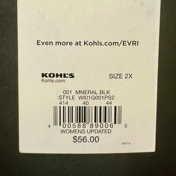 Evri Black Shift Dress with Suede panels 2x - Picture 6 of 6